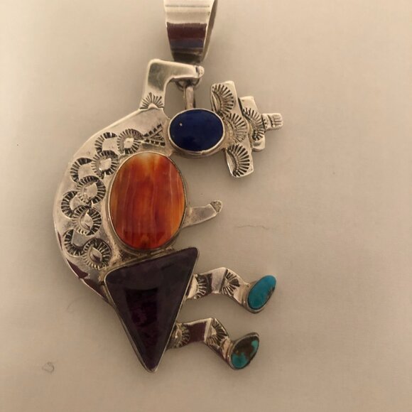Kokopelli pendant/pin - Picture 7 of 12